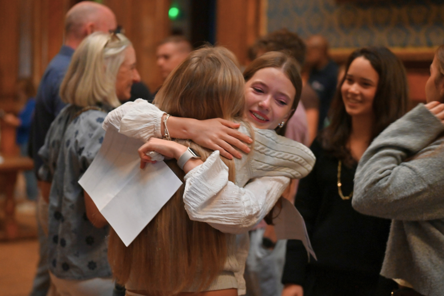 Westonbirt pupils celebrate results Westonbirt pupils celebrate results